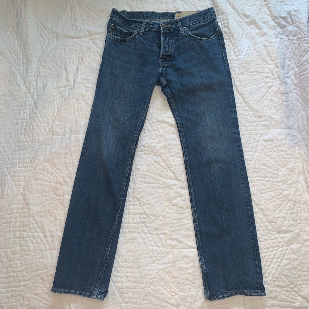 Hollister dark distressed Jeans